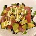 悠LOVE航's cooksnap of when they made マグロ切り落としで作るカリフォルニア丼.