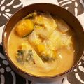 Froggycook's cooksnap of when they made 酒粕ほんのり味噌ミルクスープ.