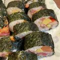 ちゃこ1978's cooksnap of when they made 太巻きがストレス少なく切れる技??.