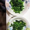 よーこ☆ガッキー's cooksnap of when they made ほうれん草のレモン風味.