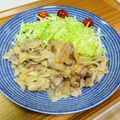 Asato★'s cooksnap of when they made ご飯がすすむ♪　豚コマのマヨ醤油炒め.