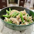 Superlittleboo's cooksnap of when they made 鶏ささみとインゲン豆の胡麻和え♪.