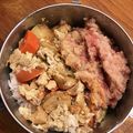 Ruriluru's cooksnap of when they made 肉じゃが丼､リメイク料理。.