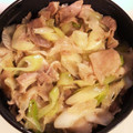 ★ここなつ★'s cooksnap of when they made 豚ネギ塩だれ丼弁当♪.