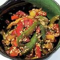 さちへ♪'s cooksnap of when they made ご飯のおとも★冷凍パプリカの甘辛きんぴら.