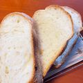 sumemiya's cooksnap of when they made HBで☆皮パリっ中モチっなフランス食パン.