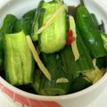 アップイエ's cooksnap of when they made 漬け物器で作る｢キュウリの浅漬け｣.