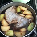 Kitunebuta's cooksnap of when they made 手順少ない！まぐろカマの煮付け.
