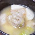 Nya6nya6's cooksnap of when they made すり身の美味しいお味噌汁。たっぷりお葱で.