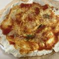 papikun's cooksnap of when they made ピッツァ・マルゲリータ.