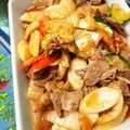 バウチャン's cooksnap of when they made トックと鶏肉の甘辛煮.