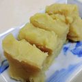 モンカー's cooksnap of when they made 超簡単！黄金･絶品☆さつまいも羊羹.