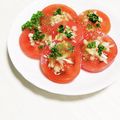 ぱふ's cooksnap of when they made 玉ねぎドレッシングで❀　トマトサラダ☆.