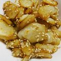 たぬとん's cooksnap of when they made 子供に大人気♪お弁当に！キクイモ甘辛炒め.