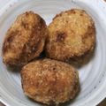 みぃくんのママ's cooksnap of when they made うちの☆大葉入りメンチカツ.