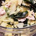 ちーたんずはうす's cooksnap of when they made 豚しゃぶ肉とキャベツとワカメのナムル.