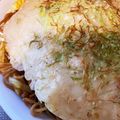 とも・たいママ's cooksnap of when they made 焼きそばリメイク！広島風お好み焼き！.
