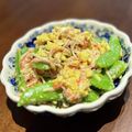 たくmama☆'s cooksnap of when they made スナップエンドウとカニカマ胡麻マヨサラダ.