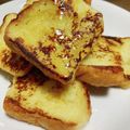 YU♡CO's cooksnap of when they made 冷凍食パンDE濃厚フレンチトースト♡.