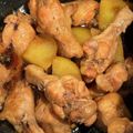 ai120's cooksnap of when they made 圧力鍋で手羽元とじゃがいもの甘辛煮.