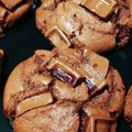 まとまさ2046's cooksnap of when they made シンプル☆米粉のチョコマフィン.