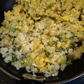 ミロ9607's cooksnap of when they made ☆じゃこと野沢菜の和風チャーハン☆.
