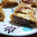 ひろ☆はる❇︎ママ's cooksnap of when they made 油揚げで豚こまとんかつ.