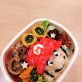 えリﾋﾟｮﾝ★'s cooksnap of when they made キャラ弁☆スーパーマリオ☆マリオ.
