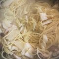 9ma9ma's cooksnap of when they made キャベツとジャガイモのパスタ.