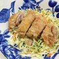 〜みみ〜's cooksnap of when they made 鶏モモ丸々山賊焼き.