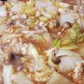こうゆけ's cooksnap of when they made ☺簡単♪鶏ひき肉と白菜のとろとろ煮☺.