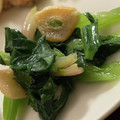 MULA's cooksnap of when they made 大量消費☆ほうれん草(青菜)の中華炒め♪.