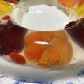 りこりゃんママ's cooksnap of when they made おしゃれなエディブルフラワーの二層ゼリー.