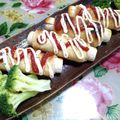 ♡いるか♡'s cooksnap of when they made 油揚げでヘルシー!アメリカンドック風.