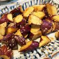 rekore's cooksnap of when they made 揚げない？大学芋♪.