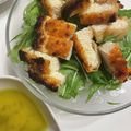ｍａｃｏ's cooksnap of when they made 水菜と油揚げのパリパリチーズサラダ.