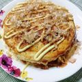 かわゆう1211's cooksnap of when they made レンジで簡単♪粉なし！豆腐入りお好み焼き.