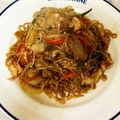 ナピト's cooksnap of when they made 簡単☆焼きそば　魚肉ソーセージでね♪.