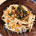 速めのパブロ's cooksnap of when they made 簡単ランチ！もやしの甘辛丼.