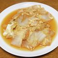 vabochan's cooksnap of when they made 簡単・時短・節約・大量消費！白菜の卵とじ.