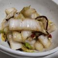 fu♪♪'s cooksnap of when they made かつお節香る＊白菜のピリ辛塩昆布.