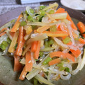 Janberry☆'s cooksnap of when they made しらたきと大根の葉のナムル.