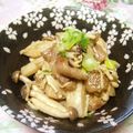 かずちゃん。's cooksnap of when they made 叩きレンコンと豚肉のオイマヨ炒め.