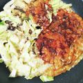 わわわわーい's cooksnap of when they made 長芋キャベツ塩昆布ゴマ鰹節のチーズ焼き.