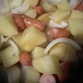 toshio39's cooksnap of when they made じゃがいものジャーマンアヒージョ.