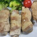 ささささ＆＊'s cooksnap of when they made こんにゃくの肉巻き.