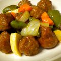 でかおちば's cooksnap of when they made 肉団子の甘酢あんかけ.
