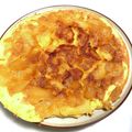 クック1MHDT9☆'s cooksnap of when they made Xmas☆フライパンHM林檎チーズケーキ.