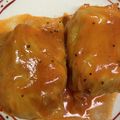 ★ゆうきりんりん★'s cooksnap of when they made ケチャップでトマト風ロールキャベツ.