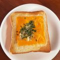 なーなちゃん's cooksnap of when they made ブロッコリースプラウトチーズ蜂蜜トースト.